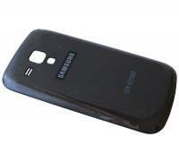 Klapka baterii Samsung S7580 Galaxy Trend Plus - czarna (oryginalna)