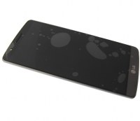 Ekran dotykowy z wywietlaczem LG D855 G3 - titanium czarny (oryginalny)