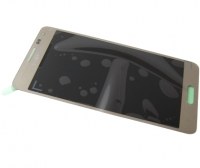 Obudowa przednia z ekranem dotykowym i wywietlaczem Samsung SM-G850F Galaxy Alpha - zota (oryginalna)