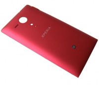Klapka baterii Sony C5302/ C5303/ C5306 Xperia SP - czerwona (oryginalna)