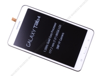 Obudowa przednia z ekranem dotykowym i wywietlaczem Samsung SM-T230 Galaxy Tab 4 7.0 - biaa (oryginalna)