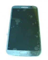 Ekran dotykowy z wywietlaczem Samsung N7100 Galaxy Note II - titan szary (oryginalny)