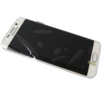 Ekran dotykowy z wywietlaczem (kompletny) Samsung SM-G925 Galaxy S6 Edge - biay (oryginalny)
