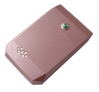 Klapka baterii Sony Ericsson F100i Jalou D&G - rowa (oryginalna)