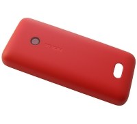 Klapka baterii Nokia 208 - czerwona (oryginalna)