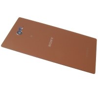 Klapka baterii Sony D2403/ D2406 Xperia M2 Aqua - copper (oryginalna)