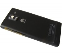 Klapka baterii Huawei U9200 Ascend P1 - czarna matowa (oryginalna)