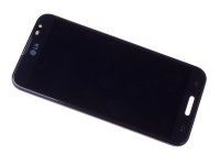 Obudowa przednia z ekranem dotykowym i wywietlaczem LG E986 Optimus G Pro - czarna (oryginalna)