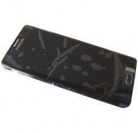 Obudowa przednia z ekranem dotykowym i wywietlaczem Samsung SM-G928 Galaxy S6 Edge+ - czarna (oryginalna)