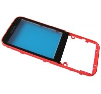 Obudowa przednia Nokia 225/ 225 Dual SIM - czerwona (oryginalna)