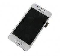 Obudowa przednia z wywietlaczem Samsung I9070 Galaxy S Advance - biay (oryginalna)
