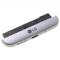 Obudowa dolna LG H850 G5 - srebrna (oryginalna)