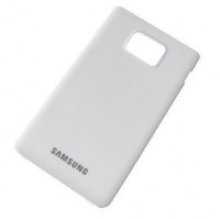 Klapka baterii Samsung i9100 Galaxy S II - biaa (oryginalna)