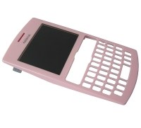 Obudowa przednia Nokia 205 Asha/ 205 Asha Dual SIM - jasno rowa (oryginalna)