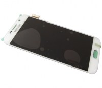 Ekran dotykowy z wywietlaczem Samsung SM-G920 Galaxy S6/ SM-G9200 Galaxy S6 Dual SIM - biay (oryginalny)