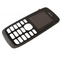 Obudowa przednia Nokia 112 - ciemno szara (oryginalna)