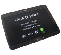 Obudowa przednia z ekranem dotykowym i wywietlaczem Samsung P5200 Galaxy Tab 3/ P5210 Galaxy Tab 3.10.1/ P5220 Galaxy Tab 3 10.1 - czarna (oryginalna)