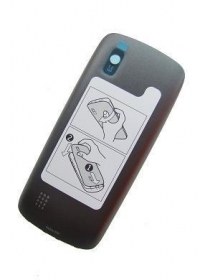 Klapka baterii Nokia 300 Asha - grafitowa (oryginalna)