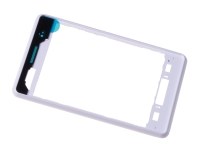 Obudowa przednia LG E430 Optimus L3 II - biaa (oryginalna)