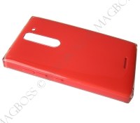 Klapka baterii Nokia 502 Asha - czerwona (oryginalna)