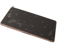 Obudowa przednia z ekranem dotykowym i wywietlaczem Sony D6603/ D6653 Xperia Z3 - copper (oryginalna)
