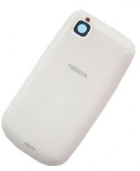 Klapka baterii Nokia 201 - biaa (oryginalna)