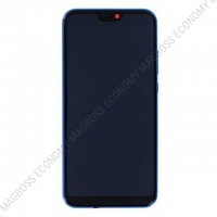 Obudowa przednia z ekranem dotykowym i wywietlaczem HTC Desire 601 Dual SIM 6160 - biaa (oryginalna)