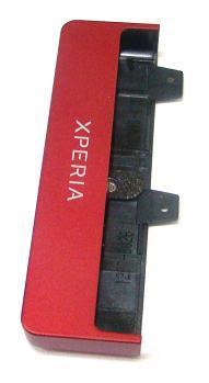 Obudowa dolna Sony MT27i Xperia SOLA - czerwona (oryginalna)