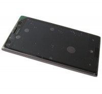Obudowa przednia z ekranem dotykowy i wywietlaczem Nokia Lumia 925 - szara (oryginalna)
