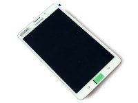 Obudowa przednia z ekranem dotykowym i wywietlaczem Samsung SM-T285 Galaxy Tab A 2016 7.0 LTE - biaa (oryginalna)