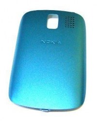 Klapka baterii Nokia 302 Asha - niebieska (oryginalna)