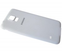 Klapka baterii Samsung SM-G900F Galaxy S5 - biaa (oryginalna)