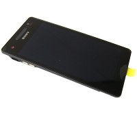 Ekran dotykowy z wywietlaczem Sony LT25i Xperia V - czarny (oryginalny)