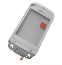 Obudowa przednia (z ekranem dotykowym) Nokia C2-02/ C2-03/ C2-06/ C2-07/ C2-08/ C2-09 - biaa (oryginalna)