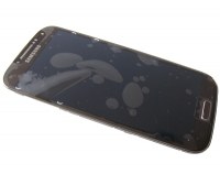 Obudowa przednia z ekranem dotykowym i wywietlaczem Samsung I9506 Galaxy S4 LTE+ - brzowa (oryginalna)