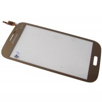 Ekran dotykowy Samsung I9060i Galaxy Grand Neo Plus - zoty (oryginalny)