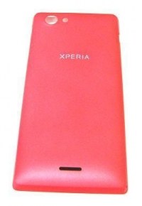 Klapka baterii Sony ST26i/ ST26a Xperia J - rowa (oryginalna)