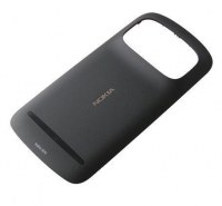 Klapka baterii Nokia 808 Pure View - czarna (oryginalna)