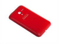 Klapka baterii Alcatel OT 4035X One Touch Pop D3 - czerwona (oryginalna)