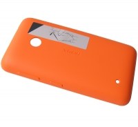 Klapka baterii Nokia Lumia 530/ Lumia 530 Dual SIM - pomaraczowa (oryginalna)