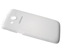 Klapka baterii Samsung SM-G386F, G3518 Galaxy Core Plus LTE - biaa (oryginalna)