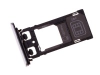 Szufladka karty Sony F8132 Xperia X Performance Dual - biaa (oryginalna)
