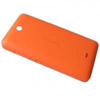 Klapka baterii Microsoft Lumia 430 - pomaraczowa (oryginalna)