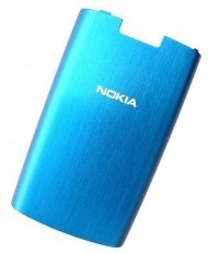 Klapka baterii Nokia X3-02 - niebieska (oryginalna)