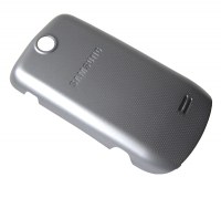 Klapka baterii Samsung S3370 - srebrna (oryginalna)