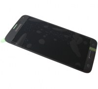 Obudowa przednia z ekranem dotykowym i wywietlaczem Samsung SM-G903F Galaxy S5 Neo - srebrna (oryginalna)