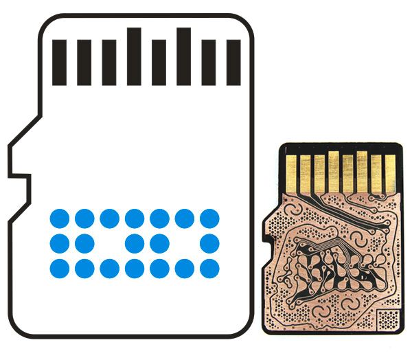 Nm card. Адаптер EMMC на SD карту. Переходник SD MICROSD распиновка. NAND Кристалл MICROSD.